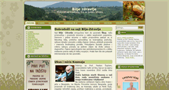 Desktop Screenshot of bilje-zdravlje.com